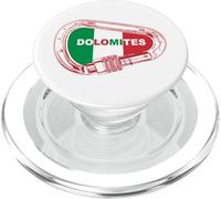 Dolomites Rock Climbing Carabiner PopSockets PopGrip for MagSafe