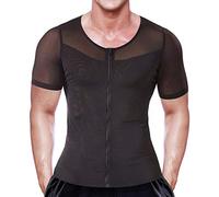 DoLoveY Women Full Body Shaper Neoprene Sweat Sauna Suit Waist Trainer Bodysuit Weight Loss Shapewear, Black, 18-20