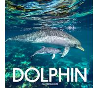 Dolphin 2026 Calendar: Playful Marine Life and Ocean Beauty