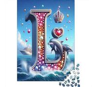 Dolphin Adult Jigsaws Vibrant Fantasy Animal Gathering Puzzle Impossible Hard Difficult Challenging Compact Box 38x26cm/1000pcs