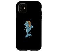 Dolphin as Pilot in the Sea Mammal Case for iPhone 11