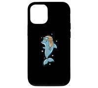 Dolphin as Pilot in the Sea Mammal Case for iPhone 12/12 Pro