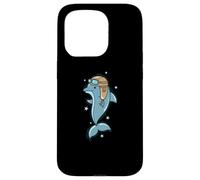Dolphin as Pilot in the Sea Mammal Case for iPhone 15 Pro