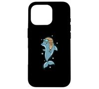 Dolphin as Pilot in the Sea Mammal Case for iPhone 16 Pro