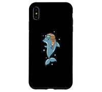 Dolphin as Pilot in the Sea Mammal Case for iPhone XS Max