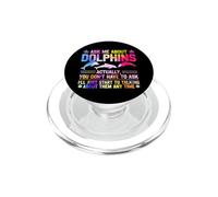 Dolphin Ask Me About Dolphins Actually, You Don't Have To PopSockets PopGrip for MagSafe