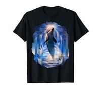 Dolphin Atlantis, Ancient Ocean Civilization Ruins T-Shirt