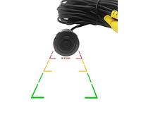Dolphin Automotive 12v Micro Small Colour Car Van Parking Reversing Camera With Reverse Guidelines - Bullet Pin Hole Backup Camera