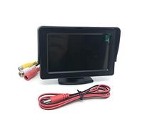 Dolphin Automotive 4.3" LCD Dash Mounted Colour Monitor for Reversing Camera with Phono/RCA Input 12v