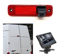 Dolphin Automotive Brake Light Reversing Camera Rear Parking Camera For Ford Transit Van 2006-2013 (Camera with 7" Dash Monitor)