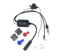 Dolphin Automotive Car DAB/DAB+ Radio Powered Amplifier FM/SMB with DIN Port. Stereo Aerial Antenna Splitter Signal Converter Booster 12v