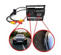 Dolphin Automotive Commercial Van Dual Twin Commercial Reversing Reverse Rear View Camera Black - Camera Only (no screen)