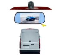 Dolphin Automotive Dual Rear View Reversing Camera Fits Maxus Deliver 9 Van (Camera With 7" Mirror Monitor)