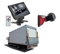 Dolphin Automotive Generic High Level Brake Light Rear Reversing Camera for Box Van/Luton/Lorry