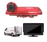 Dolphin Automotive Rear Brake Light Reversing Camera For Vauxhall Vivaro Van 2014 - 2019 - With 4.3" Dash Monitor