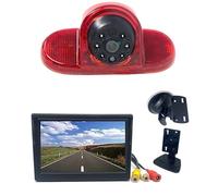 Dolphin Automotive Reversing Camera Fits Vauxhall Vivaro, Renault Trafic & Nissan Primastar Vans 2001-2014 (Camera & 5" Monitor)