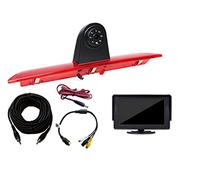 Dolphin Automotive Van Rear Brake Light Reversing Camera Fits Ford Transit Jumbo 2014 onwards WITH 4.3" Dash Monitor/Screen