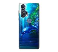 Dolphin Case Cover For Motorola Edge+
