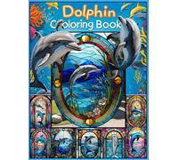 Dolphin Coloring Book