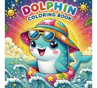 Dolphin Coloring Book: Educational Ocean Animals and Fun Facts for Kids, Dolphin Coloring Pages for Children Featuring Marine Life Illustrations, Sea Creatures, and Engaging Activities