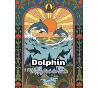 Dolphin Coloring Book for adults