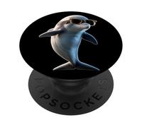 Dolphin Diver Clever Dolphins Ocean Cute Dolphin PopSockets Adhesive PopGrip