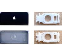 Dolphin.dyl Replacement Individual Key Cap with Hinge for (M1 M2) MacBook Pro A2141 A2251 A2289 A2338 A2442 A2485 MacBook Air A2179 A2337 A2681 (up or Down Arrow Key)