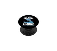 Dolphin I'm A Dolphin Trainer What's Your Superpower PopSockets Adhesive PopGrip