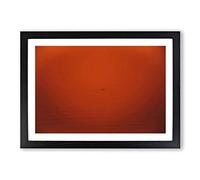 Dolphin in The Distance Framed Print | A2 Black Framed Wall Art | Ready to Hang | Modern Animal Picture | Living Room Bedroom Lounge Office