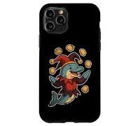 Dolphin Jester Juggling Seashells Case for iPhone 11 Pro