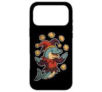 Dolphin Jester Juggling Seashells Case for iPhone 17 Pro Max