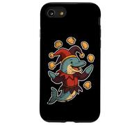 Dolphin Jester Juggling Seashells Case for iPhone SE (2020) / 7/8