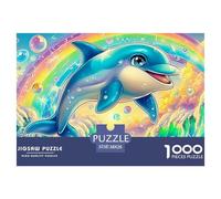 Dolphin JoyEpic 1000-Piece Jigsaw Puzzles for Adults The Pinnacle of Impossible, Hard, Difficult Challenging Puzzle Educational Games - These Represent The Apex Gift Jigsaw Puzzles for Adults And Kid