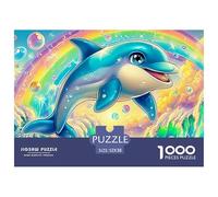 Dolphin JoyPremium 1000-Piece Jigsaw Puzzles for Adults Offering A Challenging Educational Games Experience - A Perfectly Suited Gift for Adults And Kids Age 12 Years And Up to Explore Together 52x38