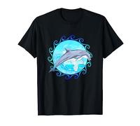 Dolphin Jumping Ocean Conservation Sea Life T-Shirt