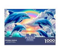 Dolphin LeapSuperior 1000-Piece Jigsaw Puzzles for Adults Delivering A Series of Challenging Educational Games - Positioned As The Ideal Educational Gift Jigsaw Puzzles for Adults And Kids Age 12 Yea