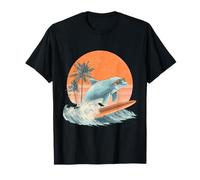 Dolphin Lover Graphic Motif Ocean Sea Dolphin Animal T-Shirt