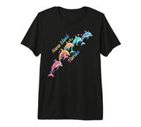 Dolphin Lover Marco Island FL Family Beach Vacation Premium T-Shirt