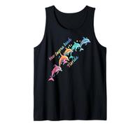 Dolphin Lover New Smyrna Beach FL Family Beach Vacation Tank Top