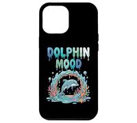 Dolphin Mood Cute Ocean Dolphin Coral Reef Sea Case for iPhone 12 Pro Max