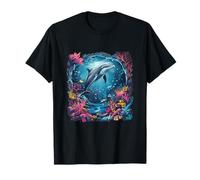 Dolphin Ocean Sea Animal Dolphin Lover Sea Ocean Dolphin T-Shirt