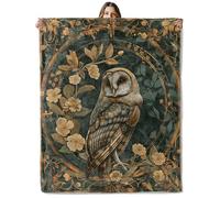 Dolphin Ocean Throw Blanket for Girls Boys Kids Adults, 50x60 in, Cozy Flannel Blanket for Bedroom, Camping, Couch, Room Decor, Fuzzy Warm Soft Gifts Owl