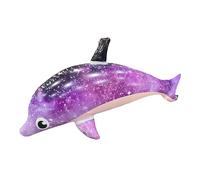 Dolphin Pool Float - Large Inflatable Whale With Heavy Duty Handles And Air Valvve | Fun Little Whale Floaat Water Play | Whaale Pool Float For Swimming Pool And Beach Adventures