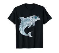 Dolphin Sea Animal Graphic Motif Ocean Dolphin Lover T-Shirt