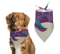 Dolphin Sea Animals Pet Bandana Dogs Triangle Scarf Cats Handkerchief Puppy Costume