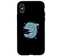 Dolphin sleeping in the Sea Mammal Animal Case for iPhone X/XS