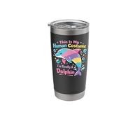 Dolphin This is My Human Costume I'm Really A Dolphin Stainless Steel Insulated Tumbler