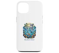 Dolphin Vacation City Havelock Island Beach Destination Case for iPhone 13