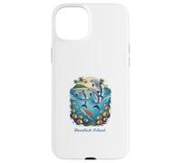 Dolphin Vacation City Havelock Island Beach Destination Case for iPhone 15 Plus