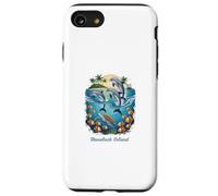 Dolphin Vacation City Havelock Island Beach Destination Case for iPhone SE (2020) / 7 / 8